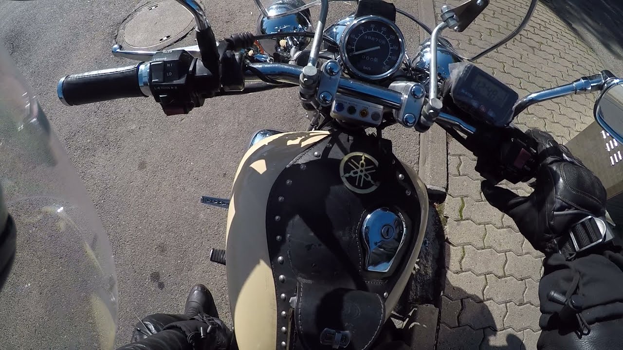 Rakovník #1 Gopro Yamaha Virago Czech