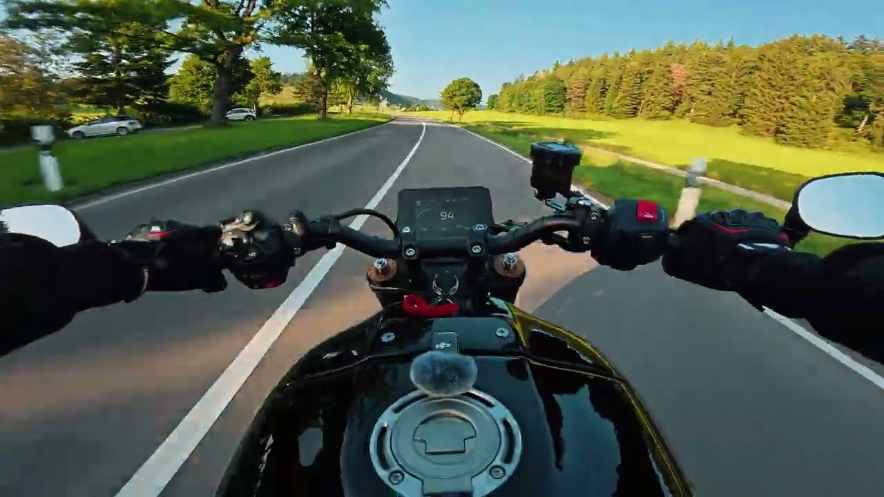 Yamaha XSR 900 POV | Raw Sound & Sunset Vibes
