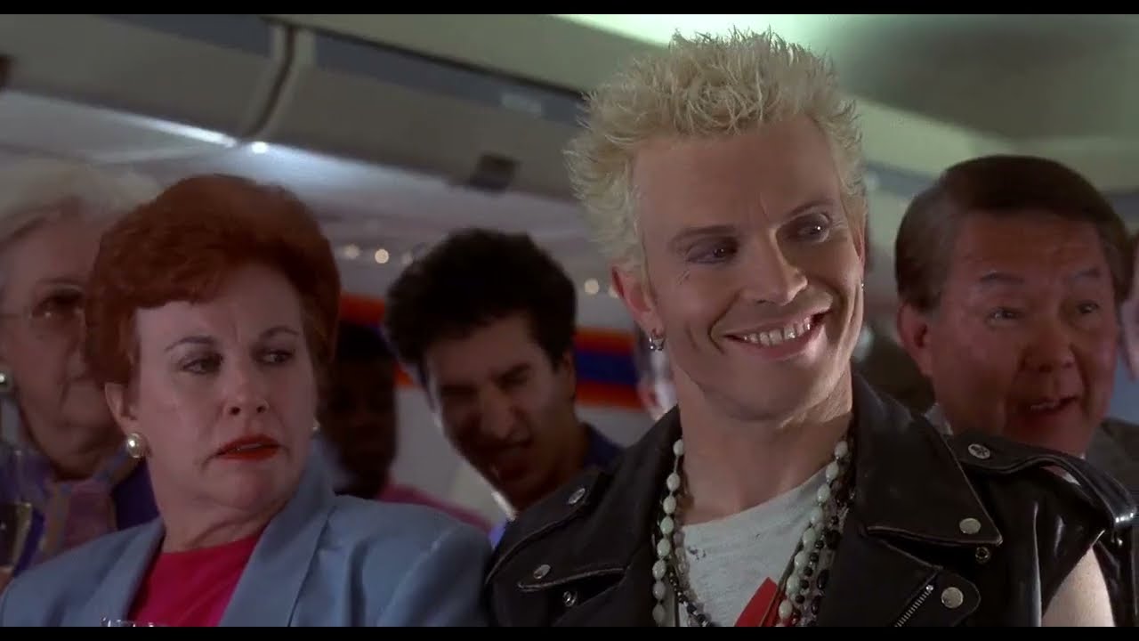 The Wedding Singer 1998 Airplane scene   720p HD