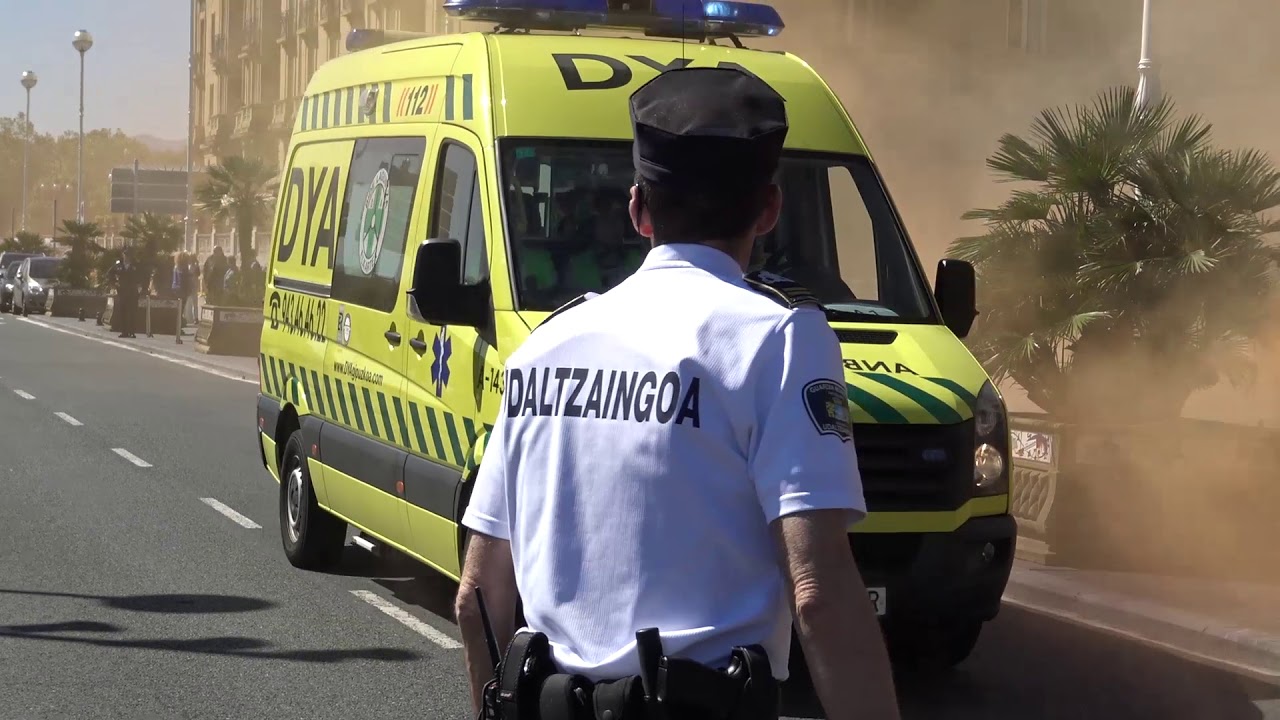 Ejercicio práctico de Emergencias en el Teatro Victoria Eugenia de San Sebastián