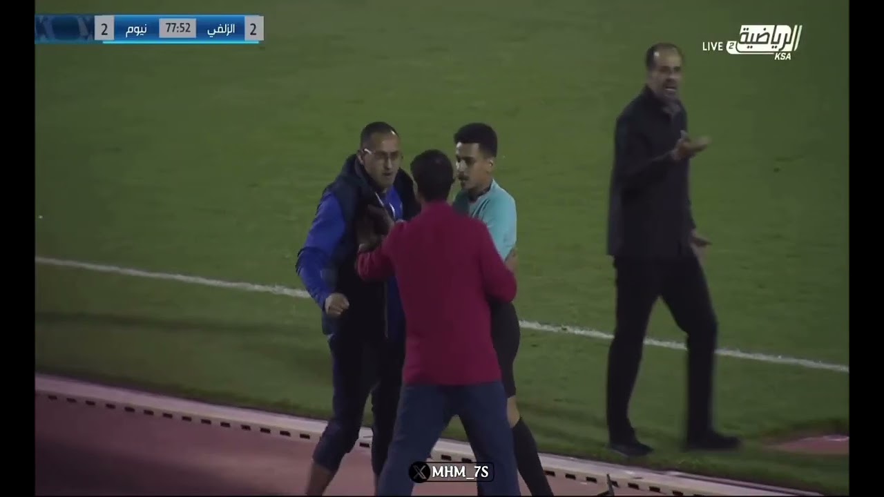 ملخص لقاء الزلفي و نيوم ضمن منافسات الجولة ماقبل الاخيره من دوري الدرجة الثانية