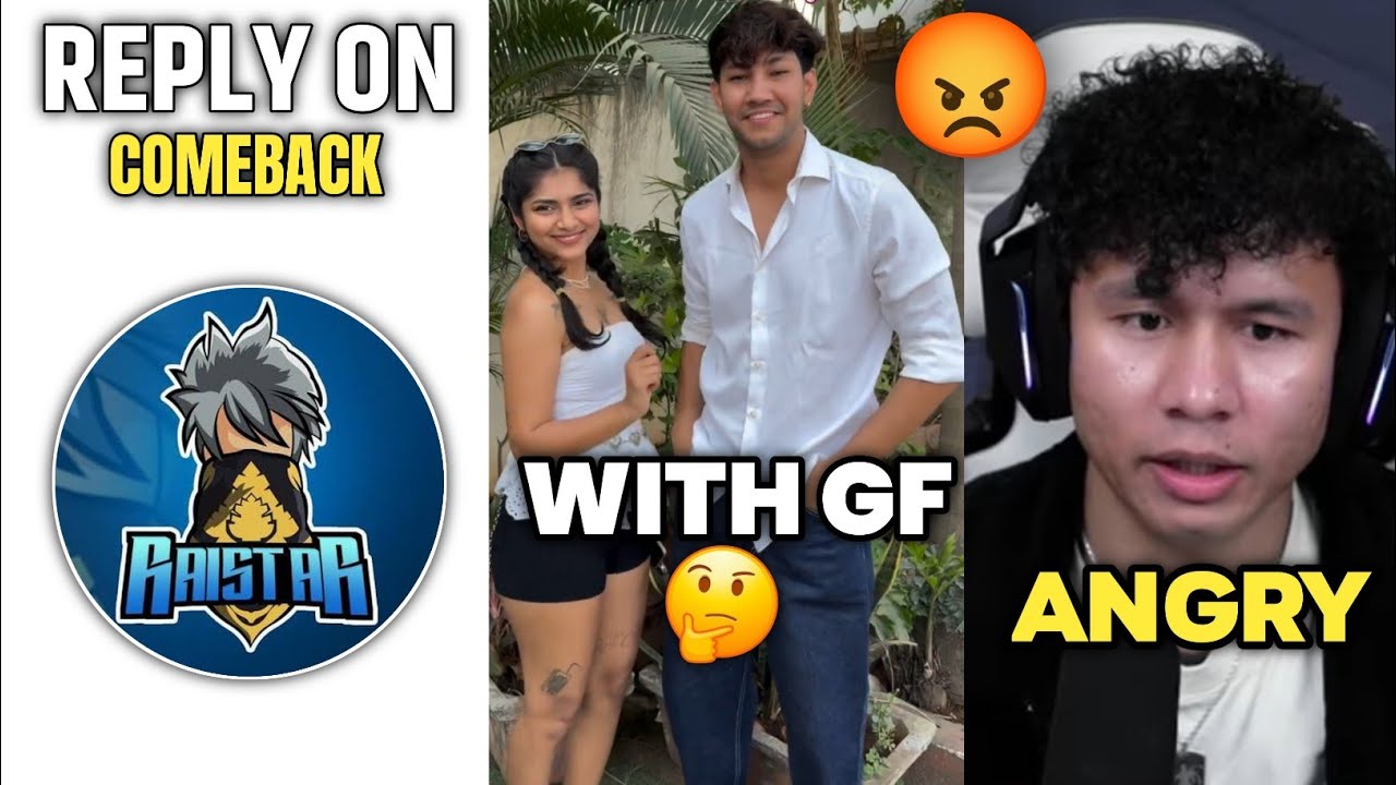 Finally 😃 Raistar Reply On Comeback || Pahadi Reveal Gf || Tonde Gamer Very Angry 