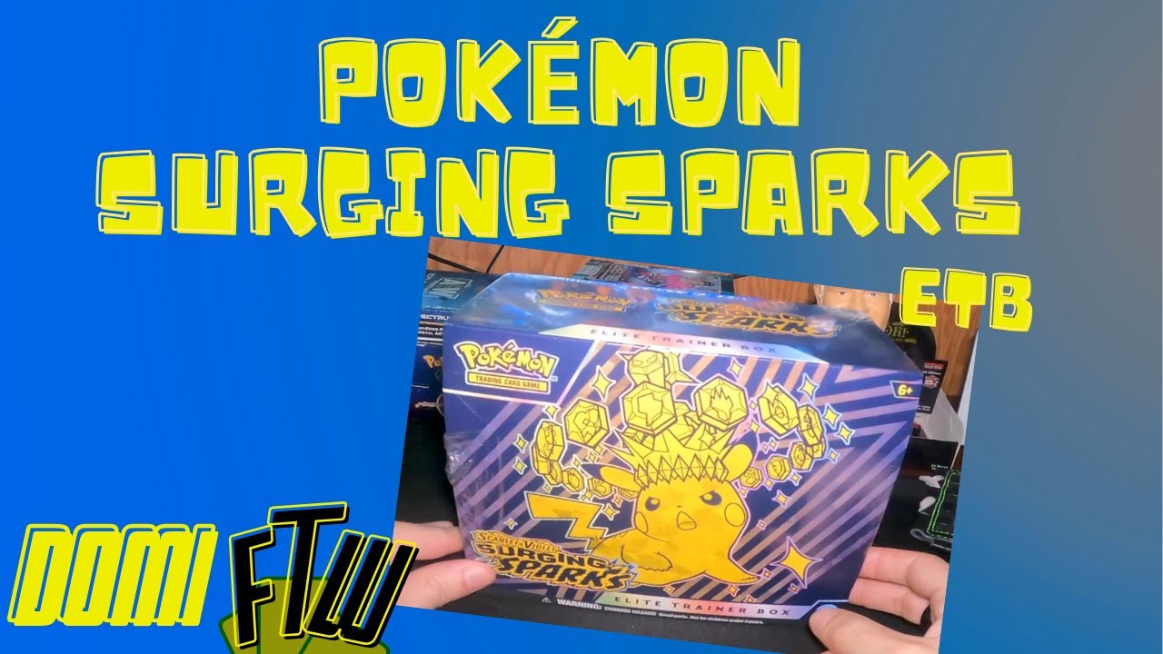 Pokemon - Surging Sparks ETB