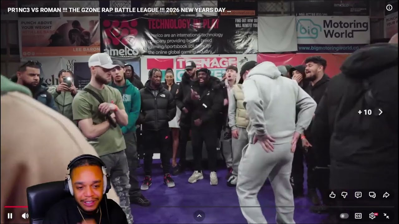 who wins this rap battle showdown? PR1NC3 VS ROMAN THE GZONE RAP BATTLE LEAGUE | Jurnalist Reaction