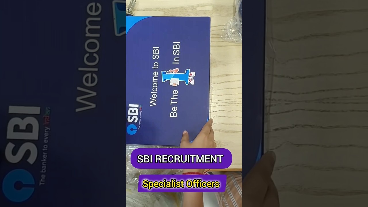 SBI SPECIALIST OFFICER RECRUITMENT 2024 #sbi #officer #shorts #viral