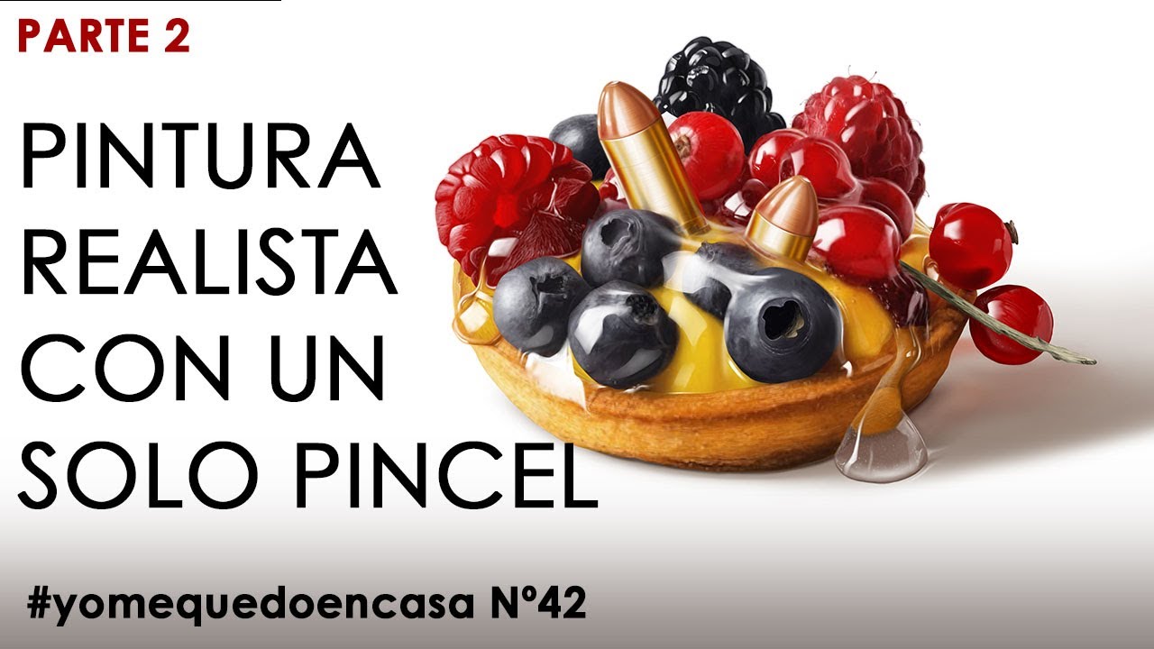 Pintura digital realista con un solo pincel (parte 2/2)