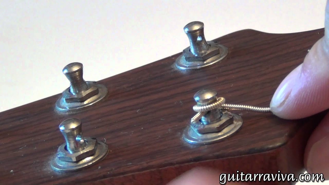Cómo cambiar cuerdas guitarra acústica - guia paso a paso electroacustica