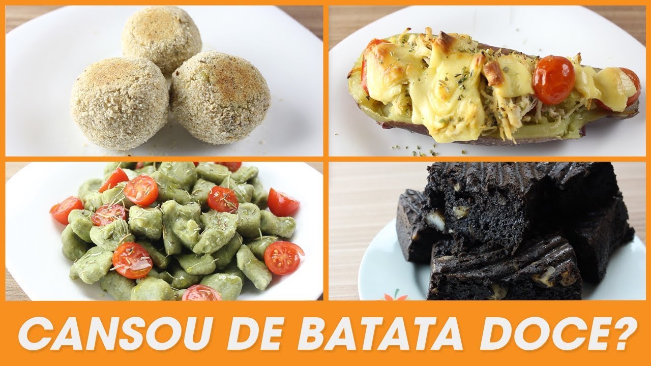 4 Receitas Fit com Batata Doce para Sair da Mesmice