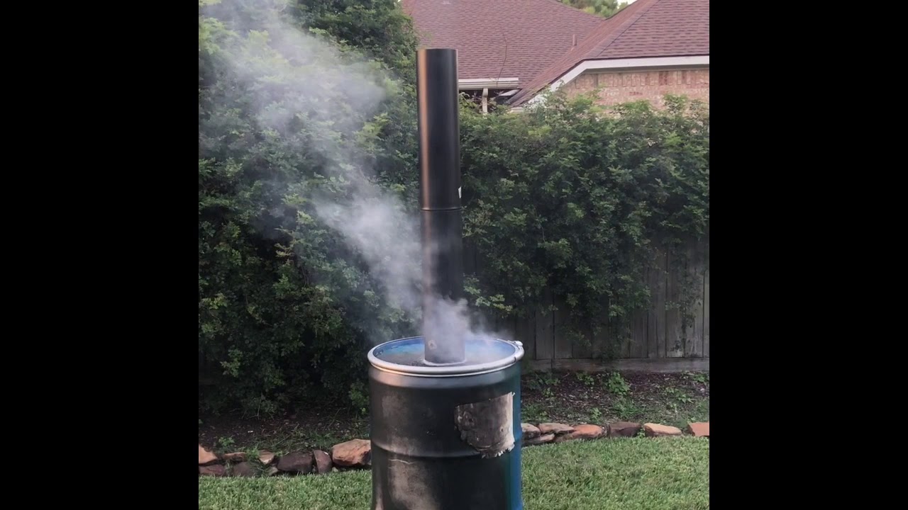 Homemade lump charcoal(100% carbonization)