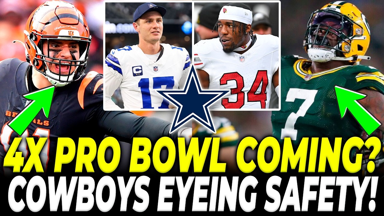 HUGE RUMOR DROP! COWBOYS TARGETING BENGALS STAR EDGE AND ESPN INSIDER LINKS THEM TO KEY SAFETY