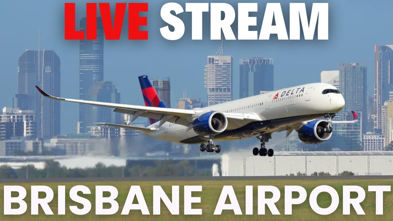 🔴 LIVE BRISBANE AIRPORT Plane Spotting | SUNDAY Morning RUSH - HEAVIES + ATC ✈️