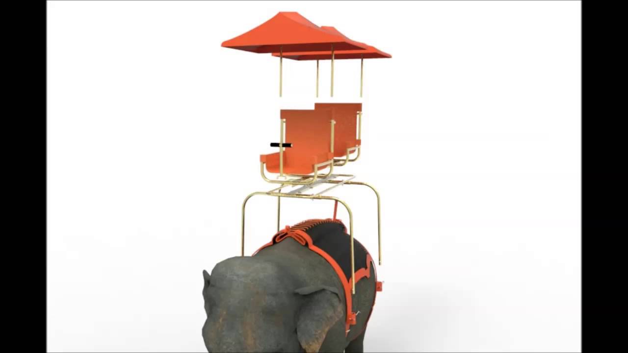 SMART Houdah: miniminsing elephant injury