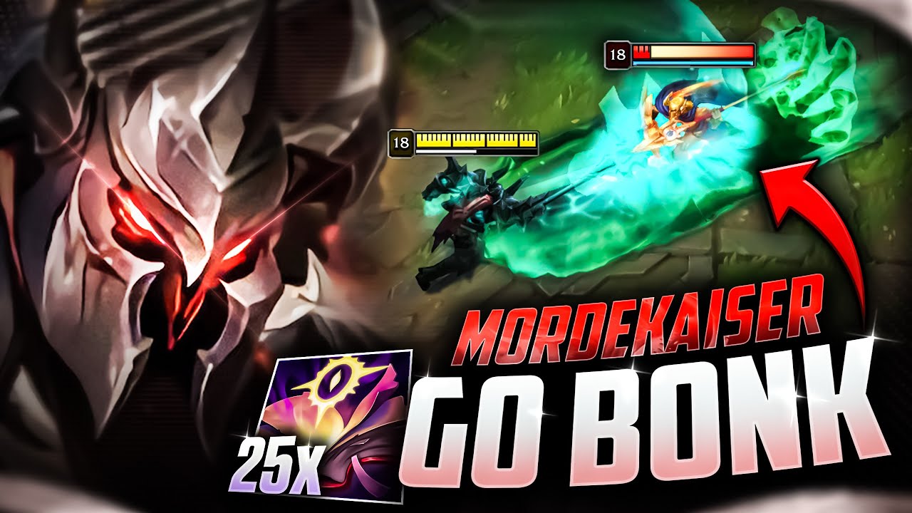 MORDEKAISER IS SECRETLY A S+ MID LANER👌 (MOST DAMAGE DEALT/TAKEN!) | League of Legends Season 13