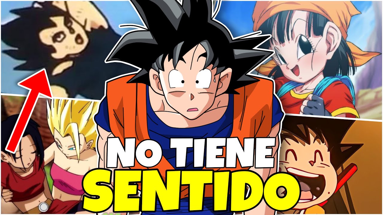1 HORA de COSAS QUE NO TIENEN SENTIDO! en Dragon Ball 