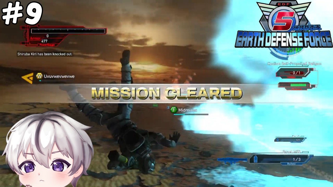 Menemani malam kalian sambil main 【Earth Defense Force 5】