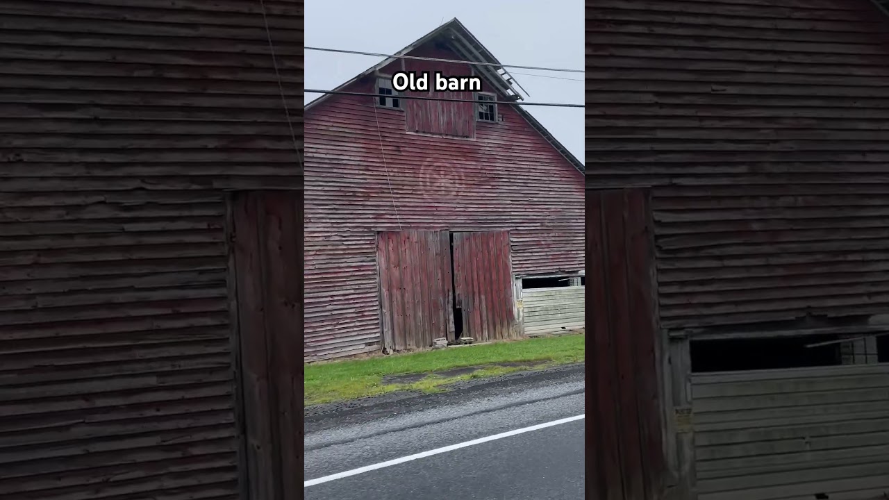 Old barn #roadtrip #sightseeing #biker #travel #nature #rv #mountain #trucker #barn