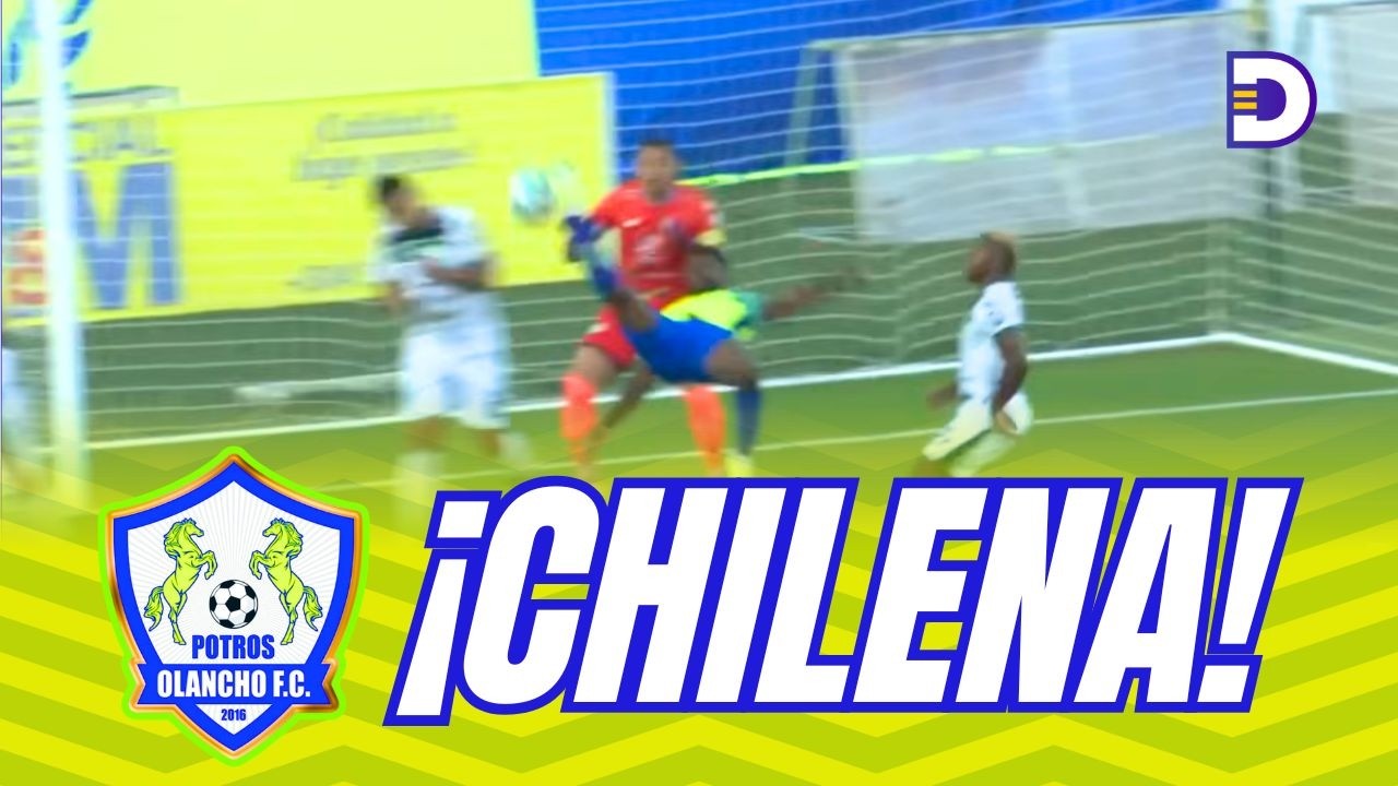 ¡Golazo de CHILENA! Clayvin Zuniga con una acrobacia pone adelante a Olancho FC ante Juticalpa FC