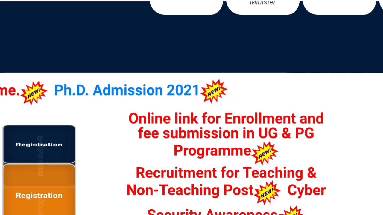 CUCET 2021|central university of Gujarat 3rd merit list|waiting list and link for fees submissions