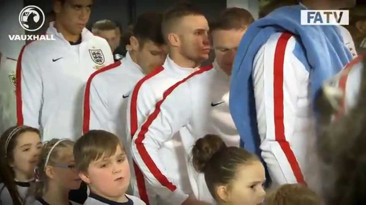 TUNNELCAM: England vs Germany 0-1 at Wembley
