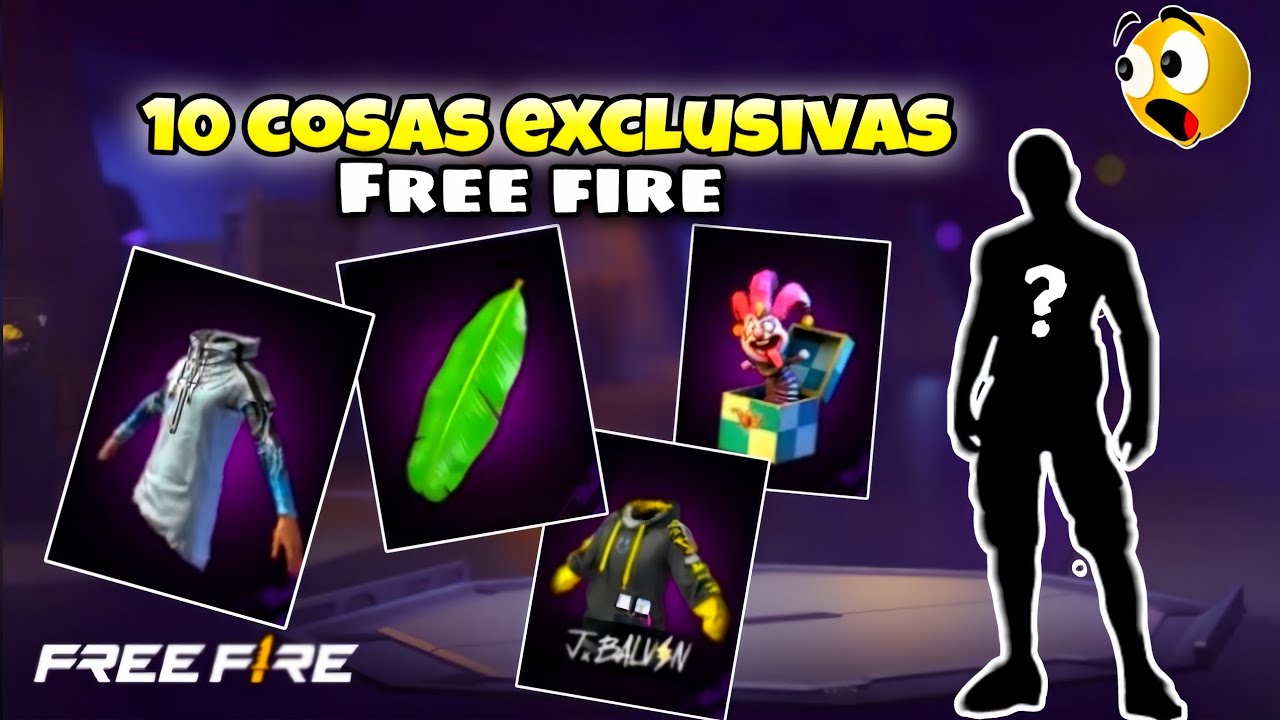 10 Cosas Exclusivas En Free Fire