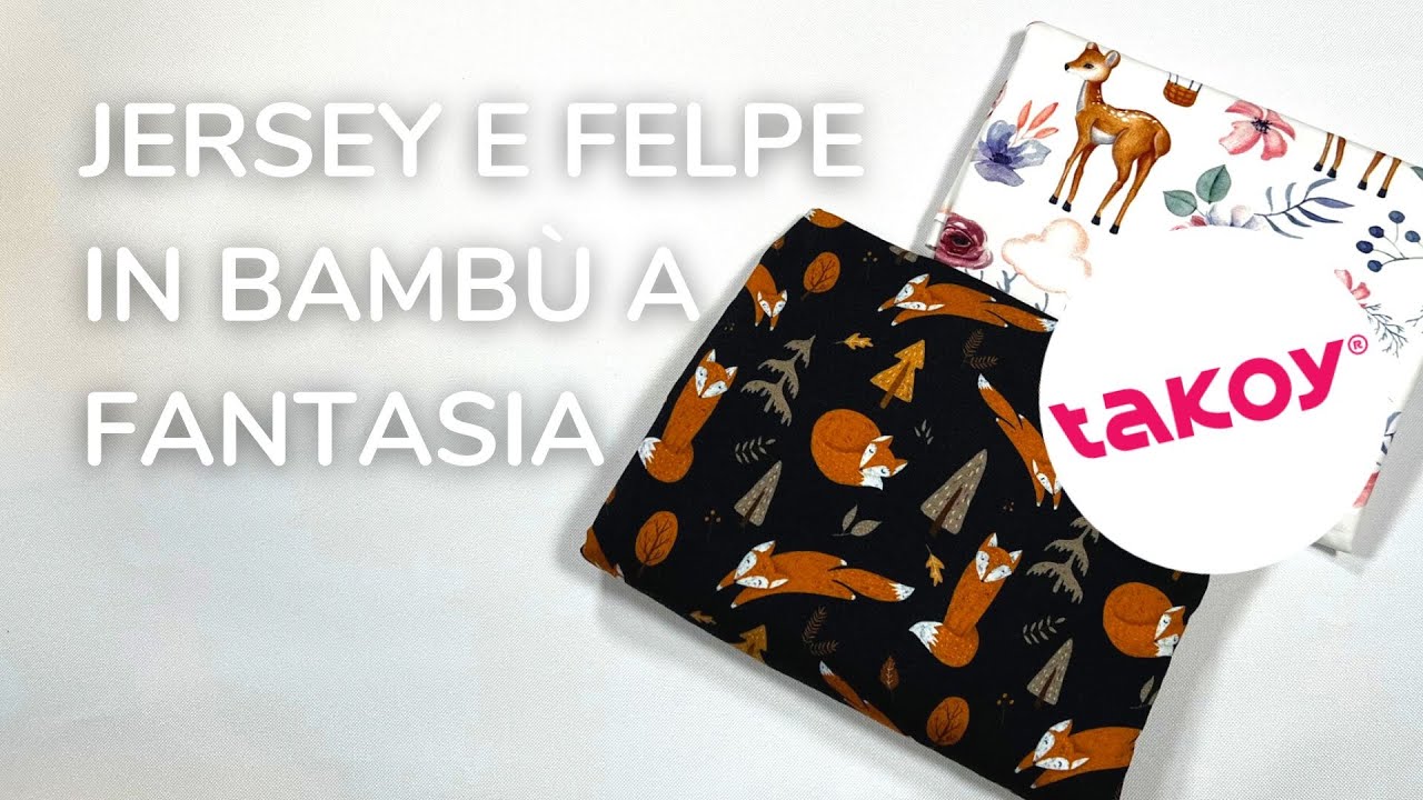 🌱 JERSEY E FELPE IN BAMB&Ugrave; A FANTASIA ⎜ @TakoyIT