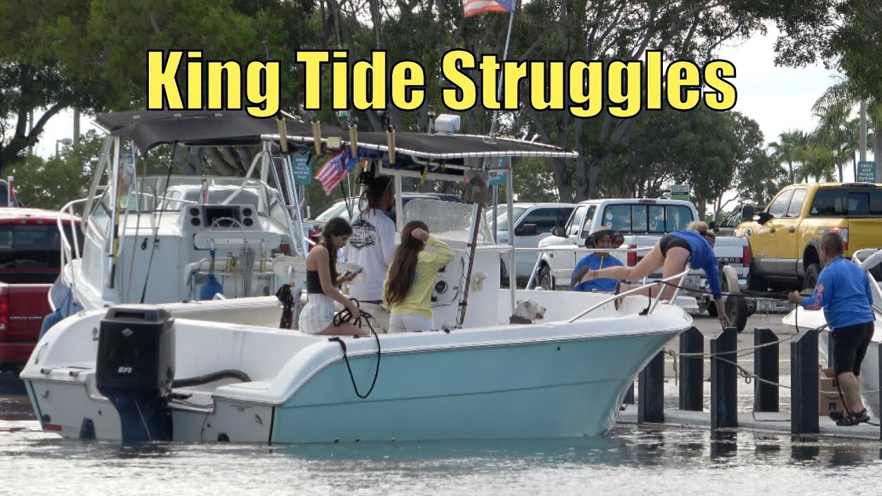 King Tides Struggles | Miami Boat Ramps | Black Point | Wavy Boats | Broncos Guru