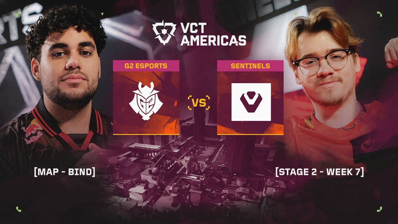 G2 vs. SEN - VCT Americas Stage 2 - Playoffs D5 - Map 1
