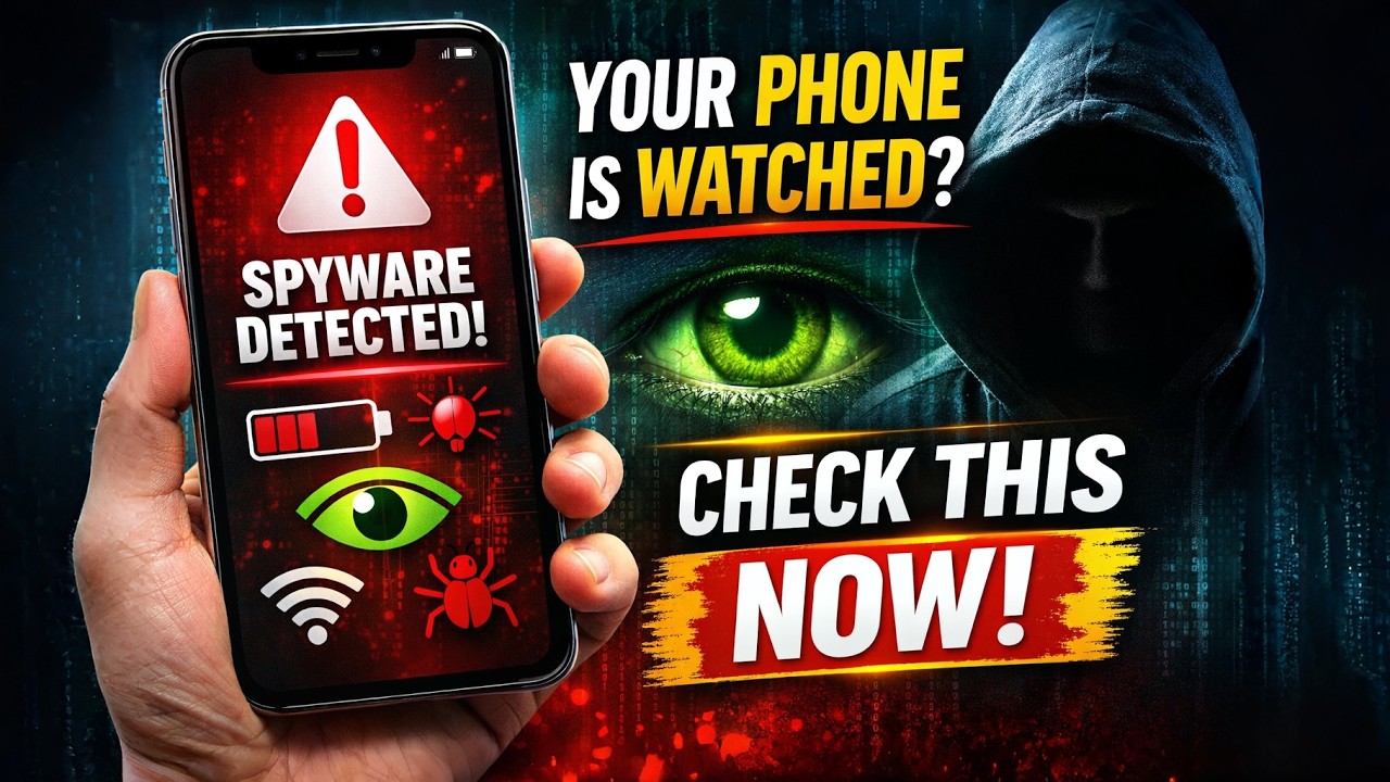 How To Check If Someone Is Spying On Your Phone (2026) – 7 Warning Signs!