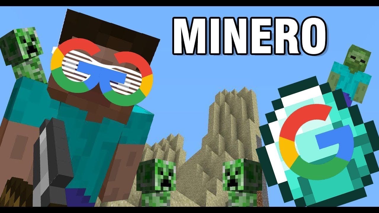 Minero de Elrubius pero cada palabra es una imagen de Google