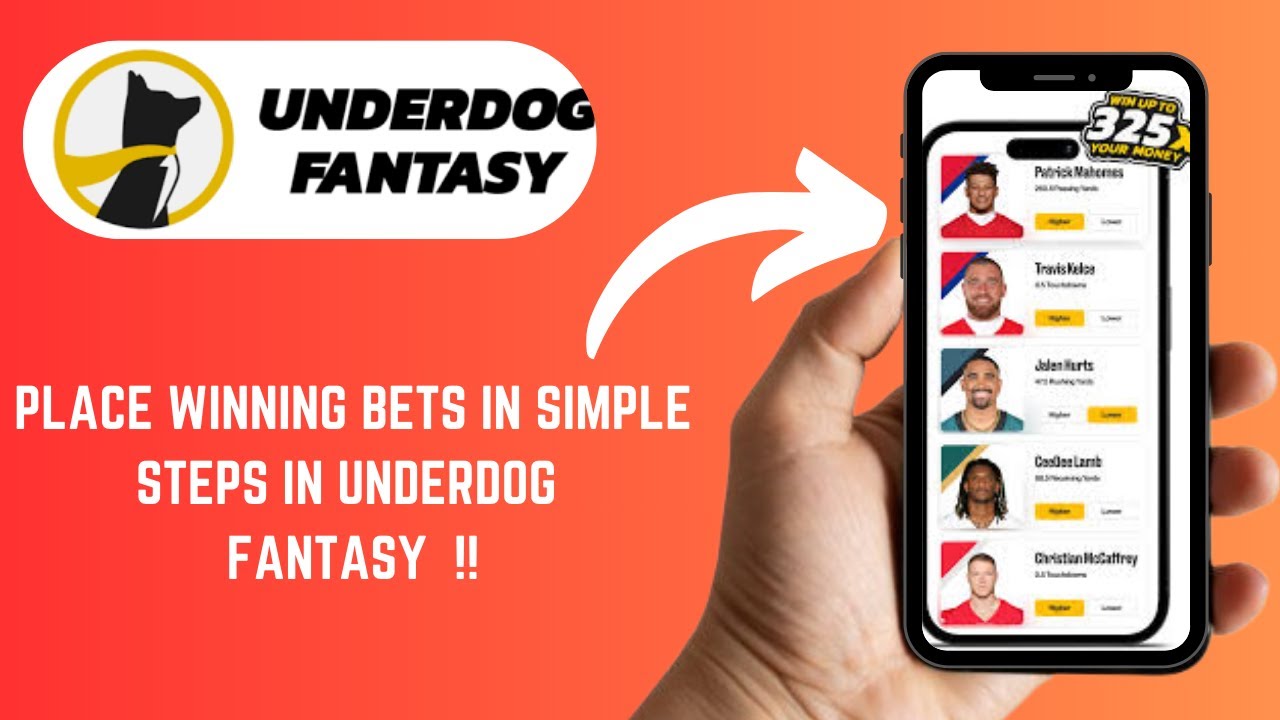 Underdog Fantasy: How to Place Winning Bets in Simple Steps