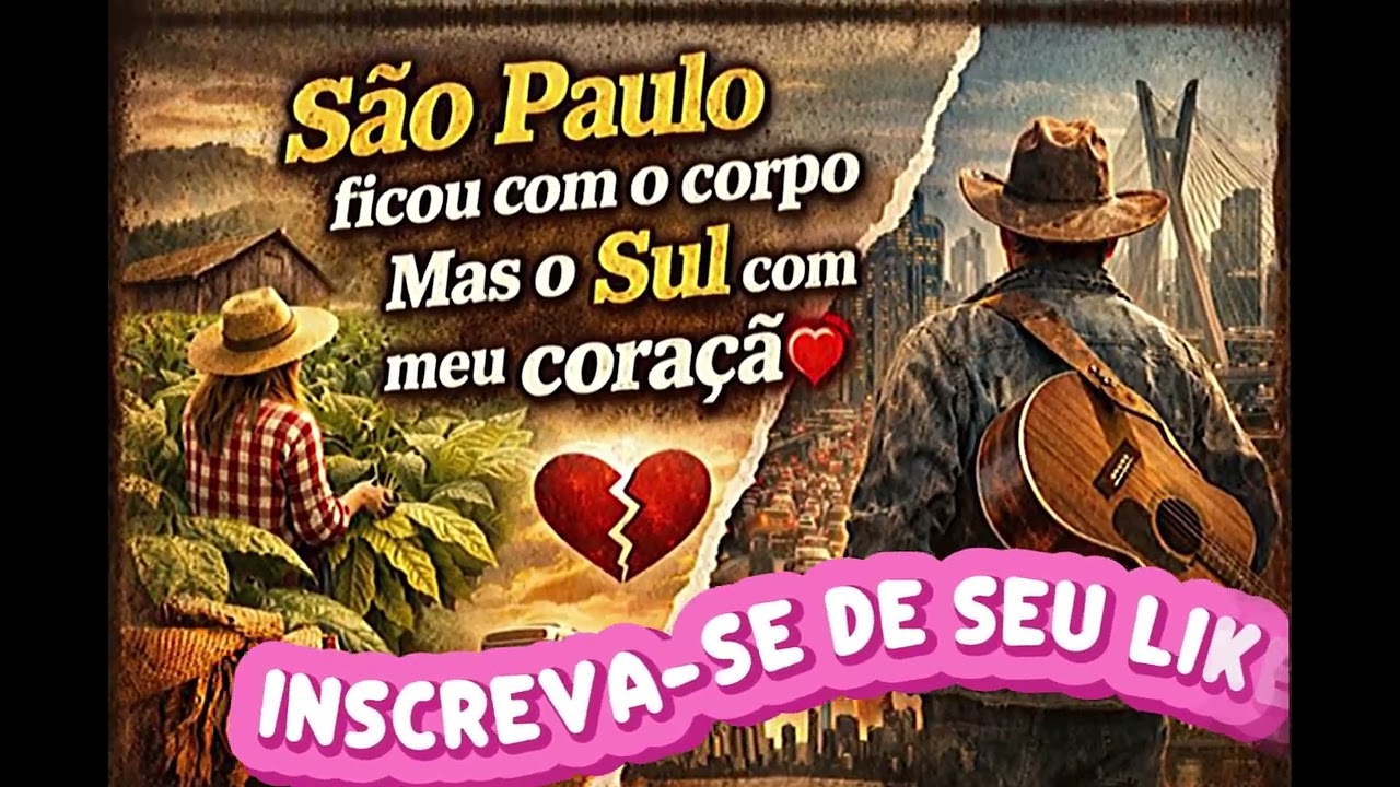 São Paulo ficou com o corpo Mas o sul com meu corAÇÃO