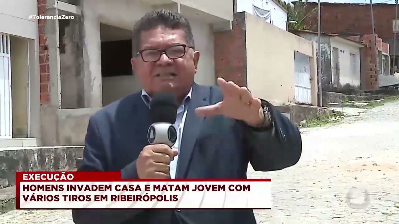 Suspeitos invadem casa e matam jovem a tiros em Ribeirópolis Tolerância Zero
