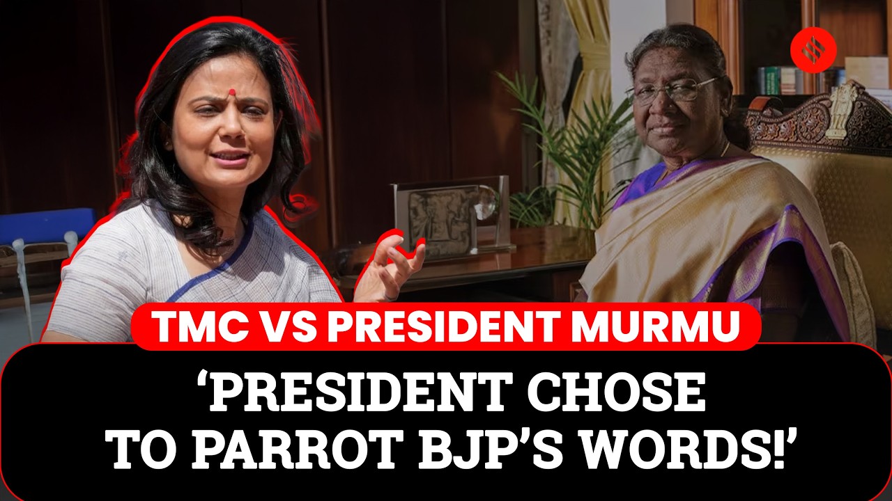 &lsquo;You Chose To Keep Mum On Manipur&rsquo;: Mahua Moitra Attacks President Murmu