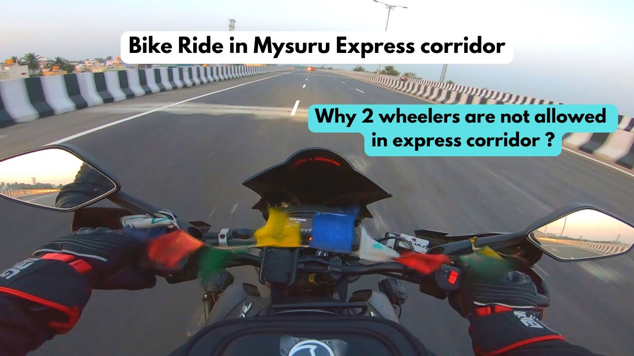 Mysuru Express Corridor | Bike Trip | Asia's Tallest Church