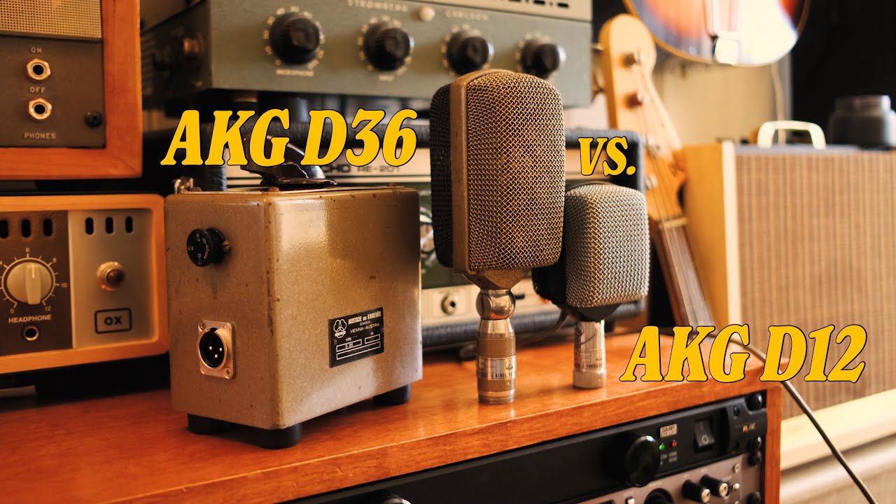 AKG D36 против AKG D12