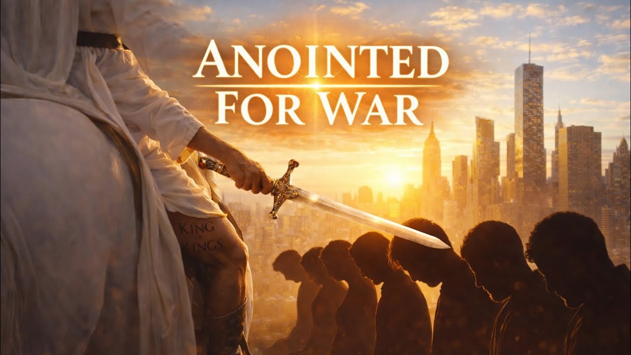 Anointed For War - Christian Motivational Song (Lyric Video)