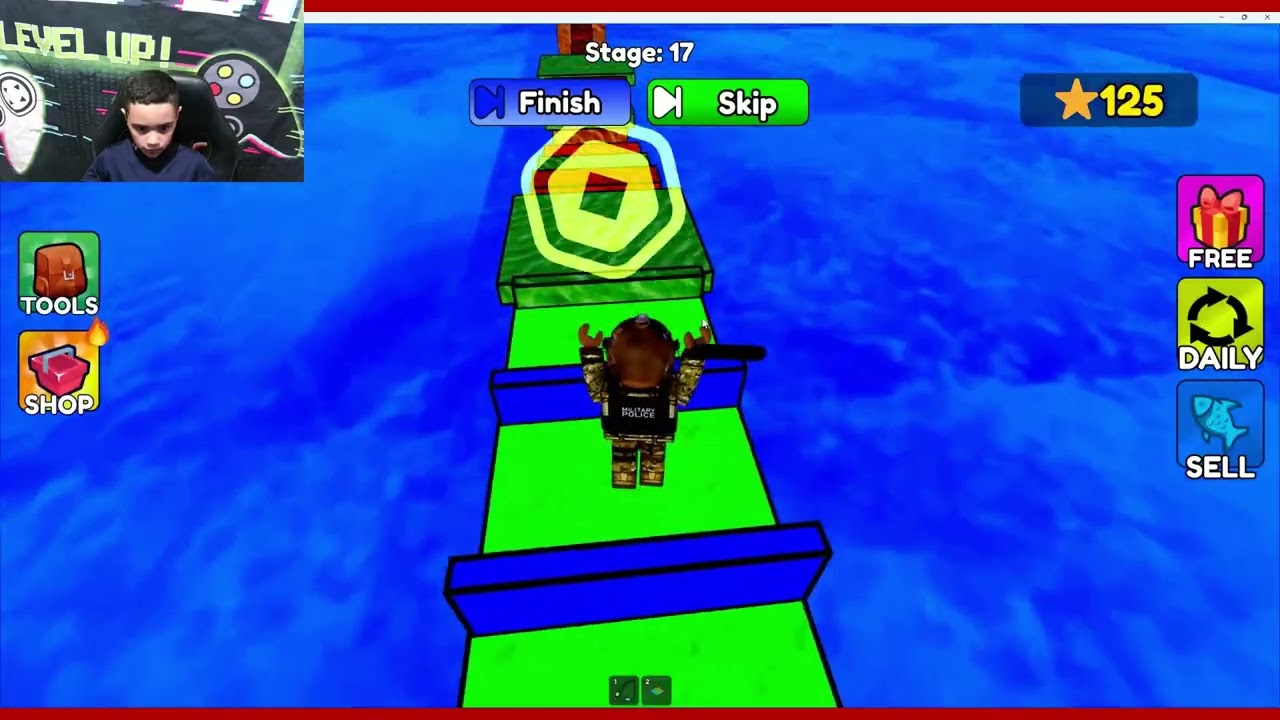 Playing *free Robux* games to see if they actually give you Robux.