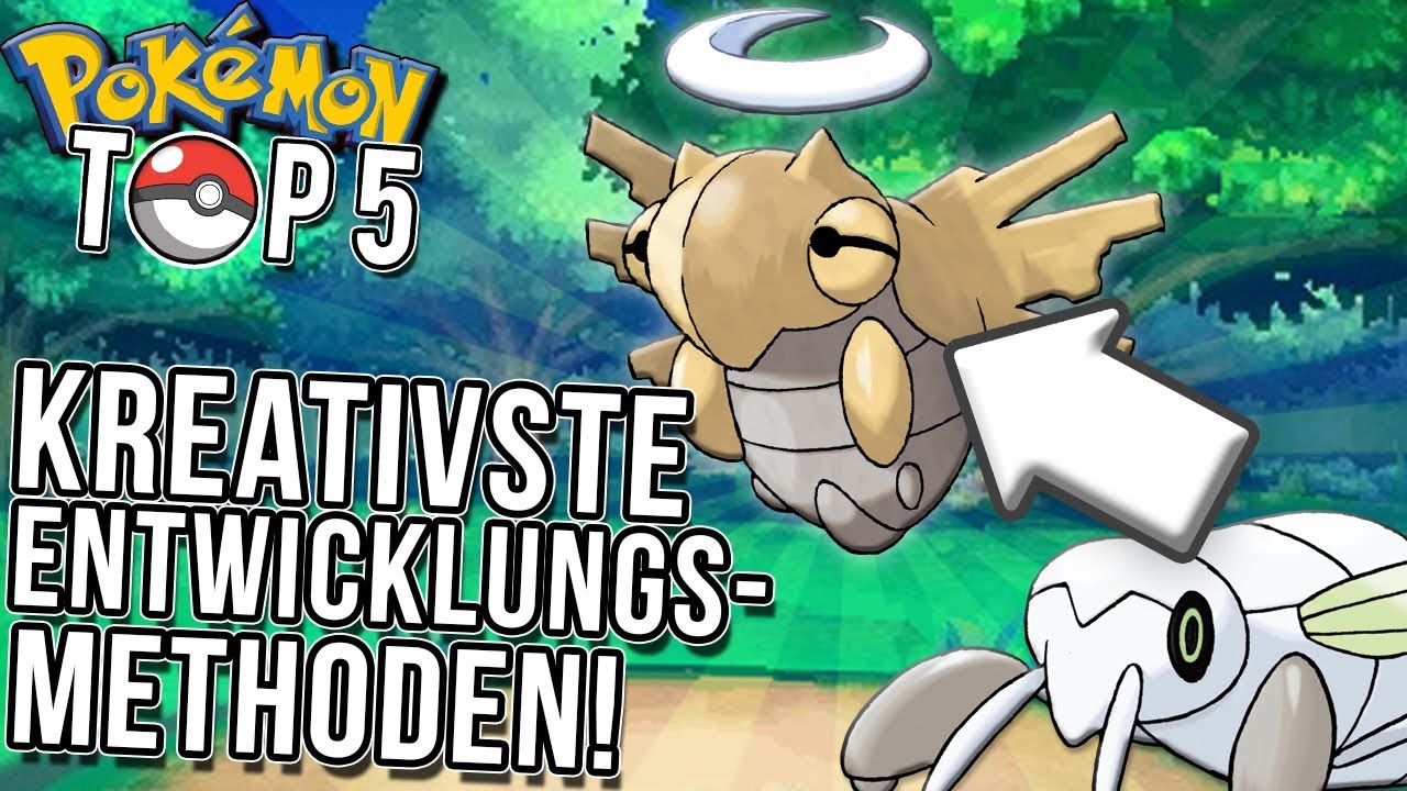 Top 5 der KREATIVSTEN Entwicklungs-Methoden in Pokemon!