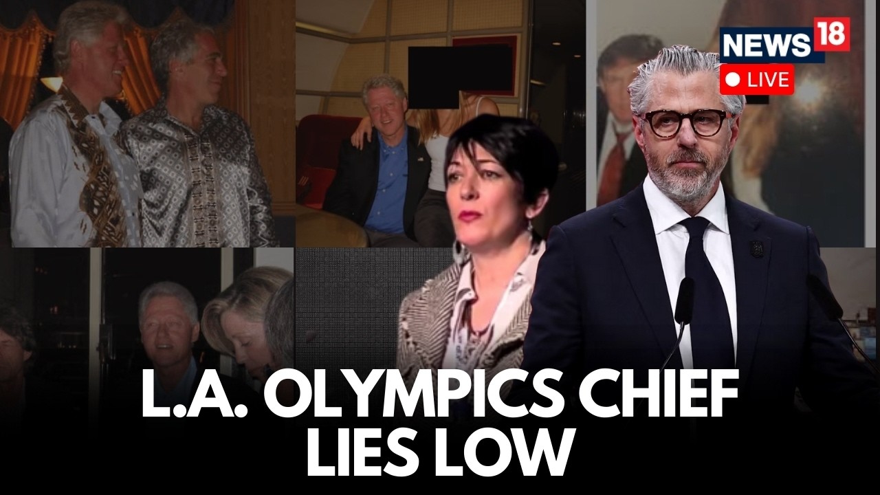 Epstein Files LIVE | LA Olympics Chief Casey Wasserman Keeps Low At Milan Games | US News | N18G