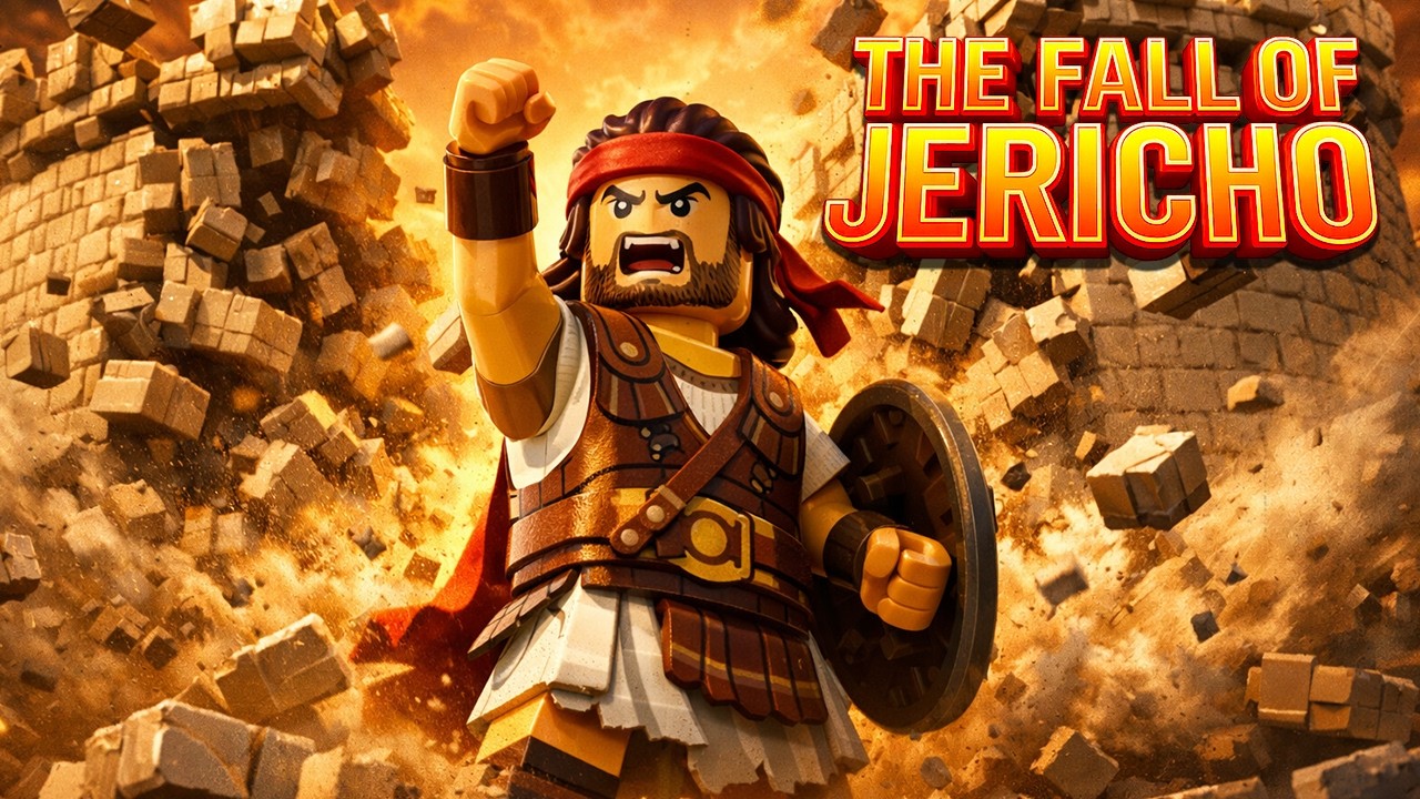 Библейская история Иерихона: Стены пали без оружия | LEGO Bible Adventures