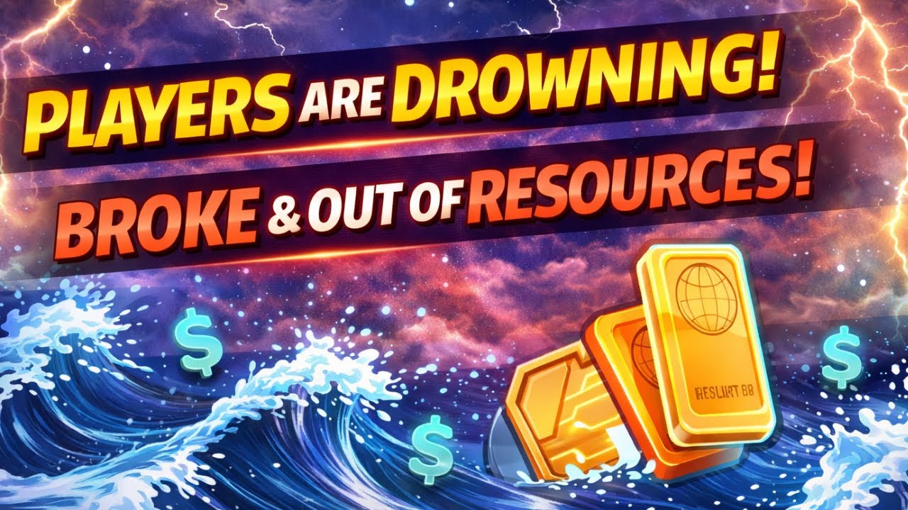 PLAYERS ARE DROWNING! MASSIVE GOLD & RESOURCE PROBLEMS! MARVEL Strike Force