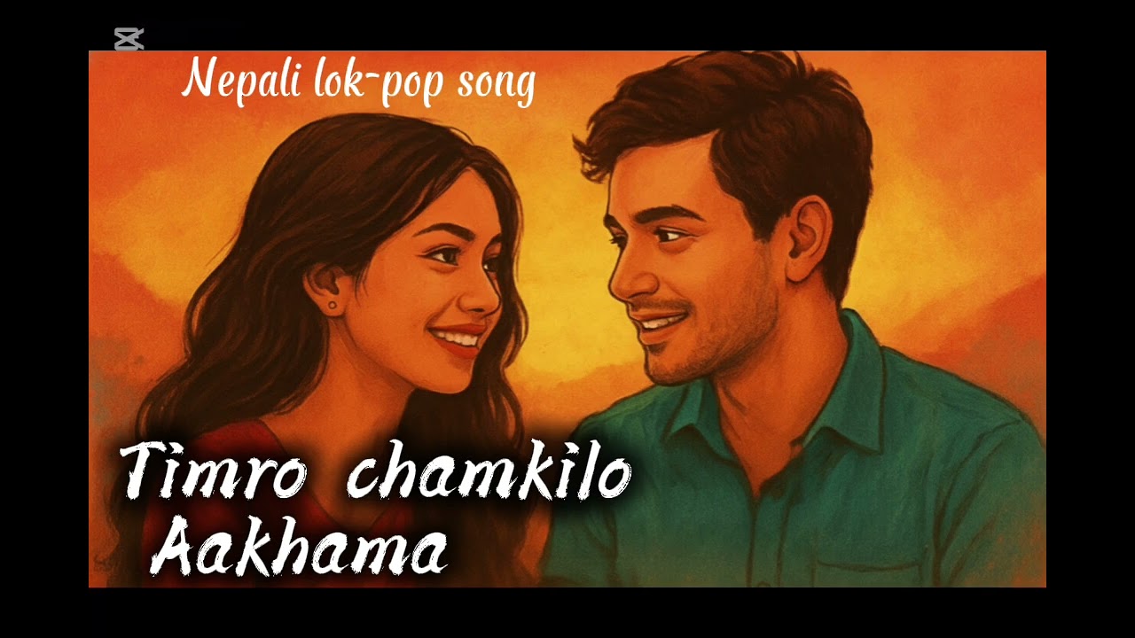 Timro chamkilo aakha na New Nepali lok-pop song//@mksangeet-K.M 2082 melody song #song#music 
