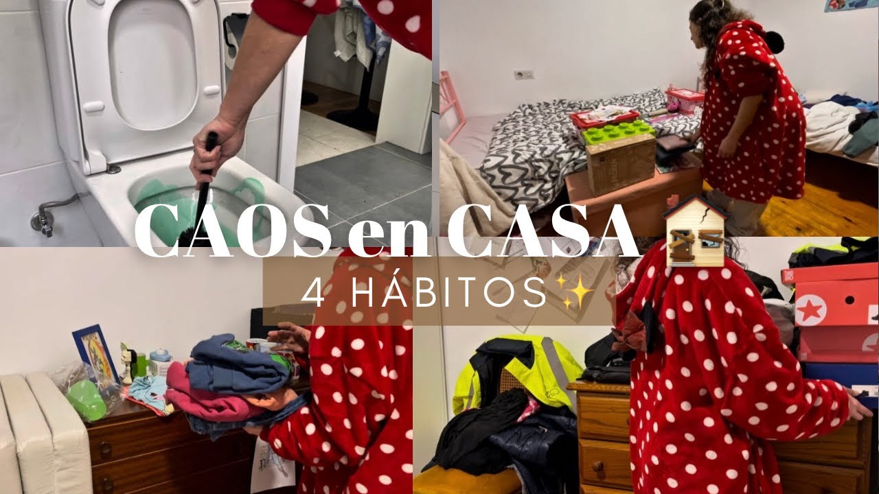 Los 4 hábitos que me salvaron del CAOS en casa y la mantienen impecable