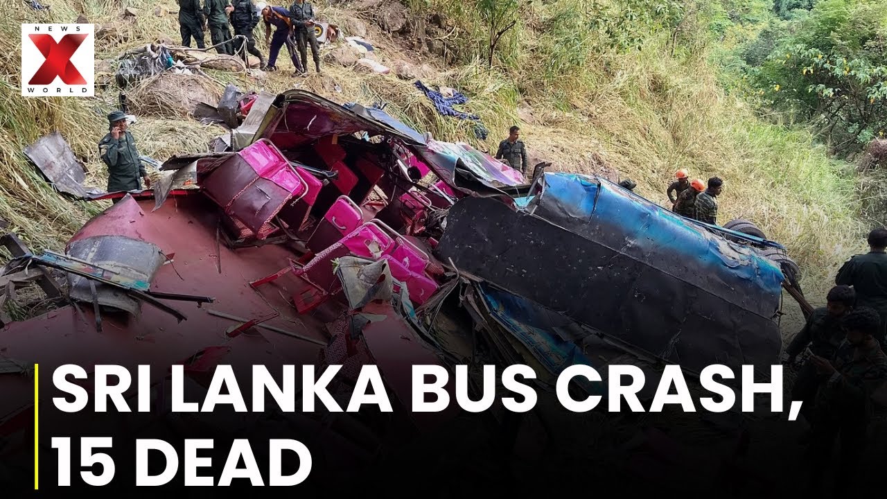 Deadly Sri Lanka Bus Accident Kills 15, Injures 16 in Precipice Fall | NewsX World
