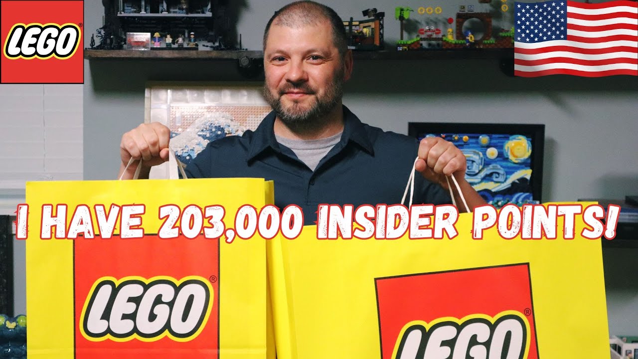 LEGO 2X Insider Points - $1,564 in LEGO Rewards!