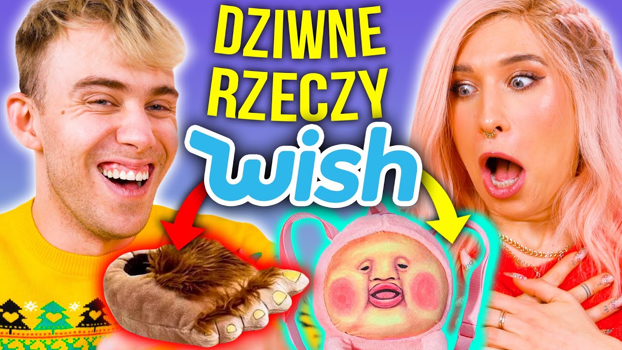 OCENIAMY DZIWNE RZECZY Z CHIŃSKIEGO SKLEPU wish | Blowek i Agnieszka Grzelak Vlog