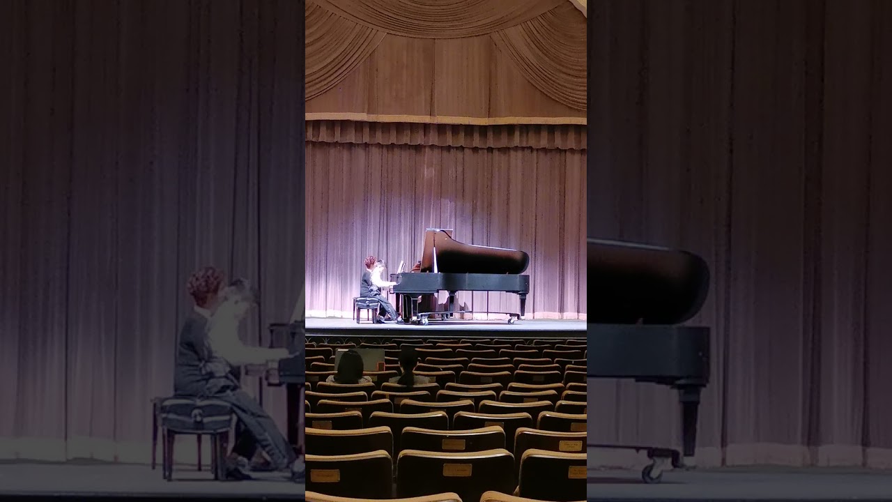 Aaron Ye Playing Mozart Piano Concerto No. 20 in D minor K. 466: III. Allegro
