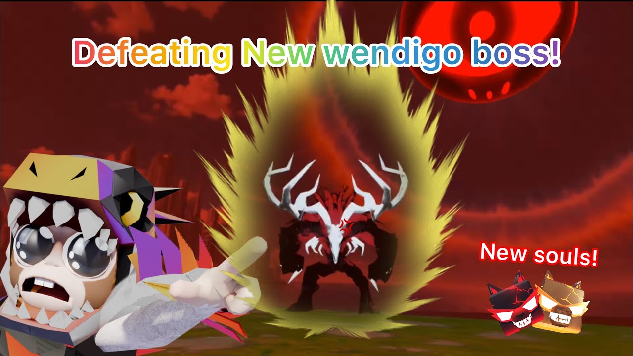 Defeating the new wendigo boss in hero!