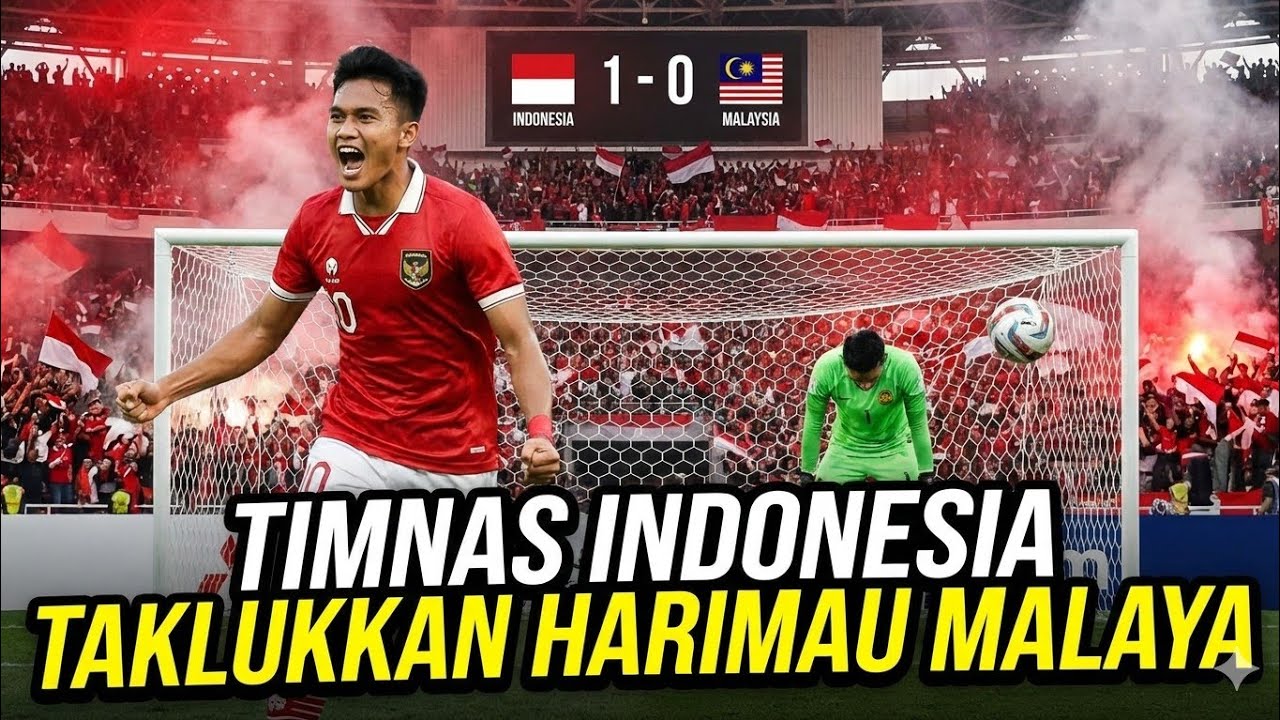 Milano Jonathan Bombardir Gawang Timnas Malaysia 