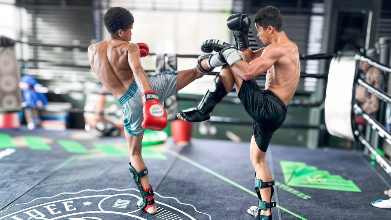 Thai Fighters Don’t Hold Back on Tito Johnson | Muay Thai Sparring for Upcoming Fight!